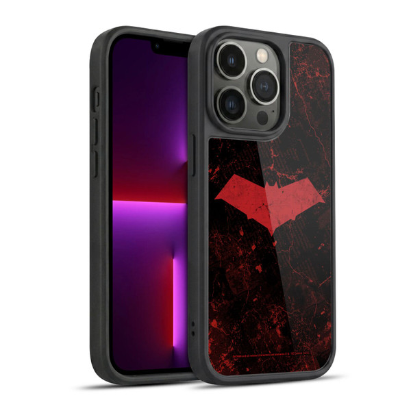 Batman DC Comics Red Hood Logo Grunge Gel Armour Case For Apple iPhone 13 Pro