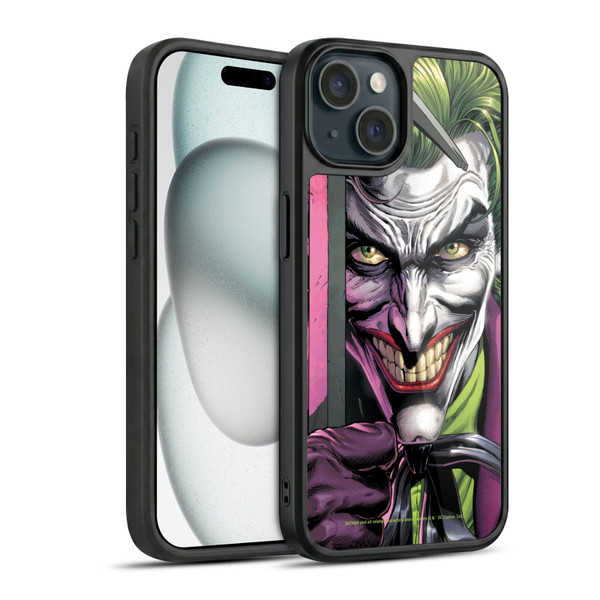 Batman DC Comics Three Jokers The Clown Gel Armour Case For Apple iPhone 15