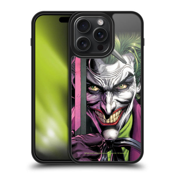Batman DC Comics Three Jokers The Clown Gel Armour Case For Apple iPhone 15 Pro Max