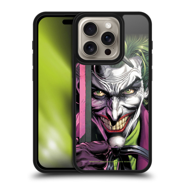 Batman DC Comics Three Jokers The Clown Gel Armour Case For Apple iPhone 16 Pro