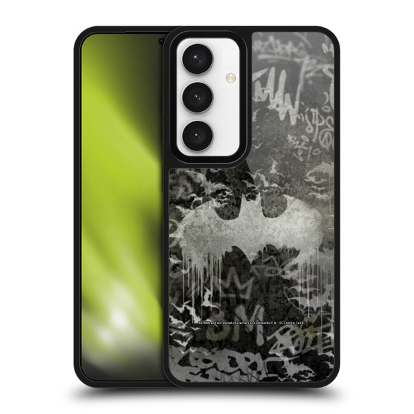 Batman DC Comics Vintage Fashion Graffiti Logo Gel Armour Case For Samsung Galaxy S24 5G
