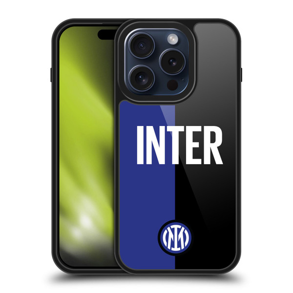 Fc Internazionale Milano Badge Inter Milano Logo Gel Armour Case For Apple iPhone 15 Pro