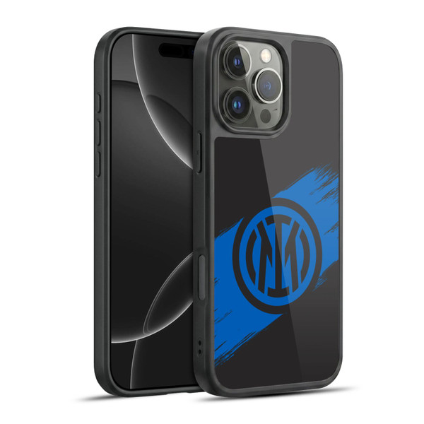 Fc Internazionale Milano Graphics Brush Strokes Gel Armour Case For Apple iPhone 16 Pro Max