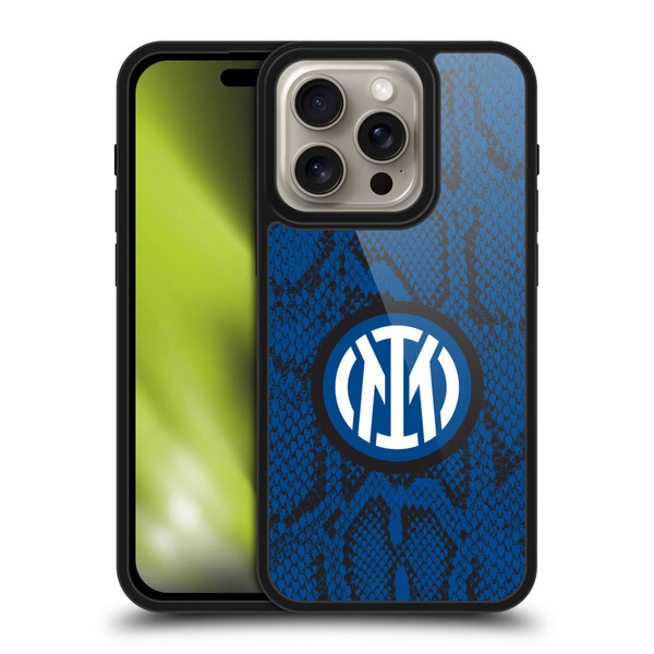 Fc Internazionale Milano Patterns Snake Gel Armour Case For Apple iPhone 16 Pro Fc Internazionale Milano Patterns Snake Gel Armour Case For Apple iPhone 16 Pro