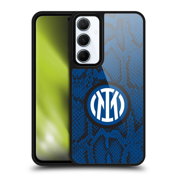 Fc Internazionale Milano Patterns Snake Gel Armour Case For Samsung Galaxy A55 5G