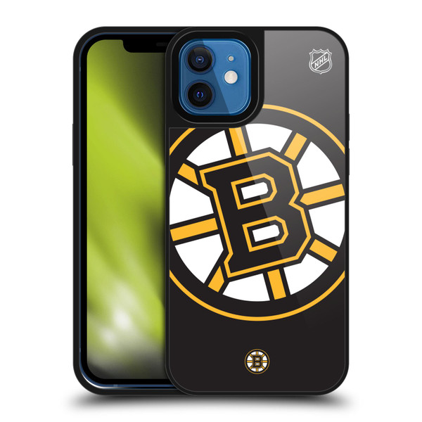 NHL Boston Bruins Oversized Gel Armour Case For Apple iPhone 12 / iPhone 12 Pro