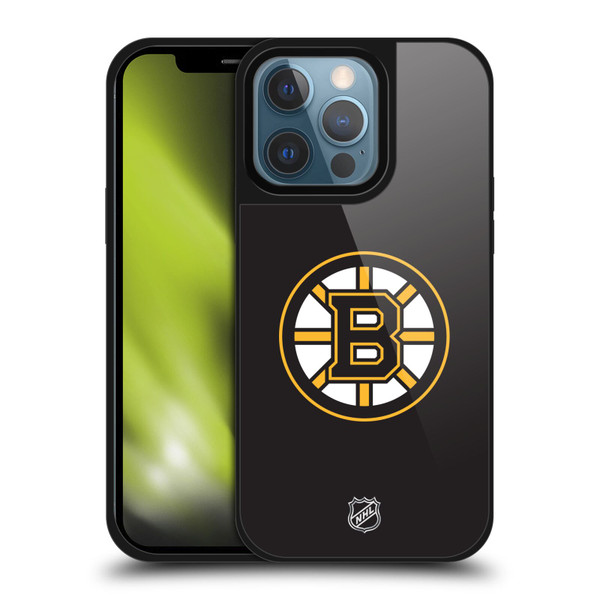 NHL Boston Bruins Plain Gel Armour Case For Apple iPhone 13 Pro