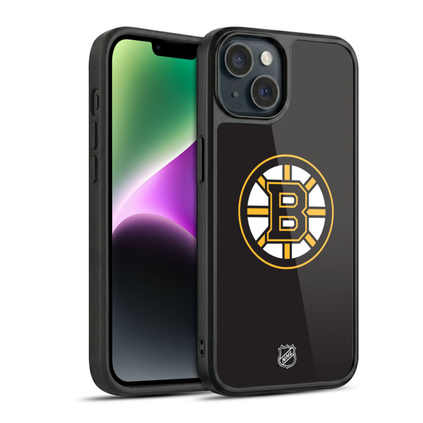 NHL Boston Bruins Plain Gel Armour Case For Apple iPhone 14