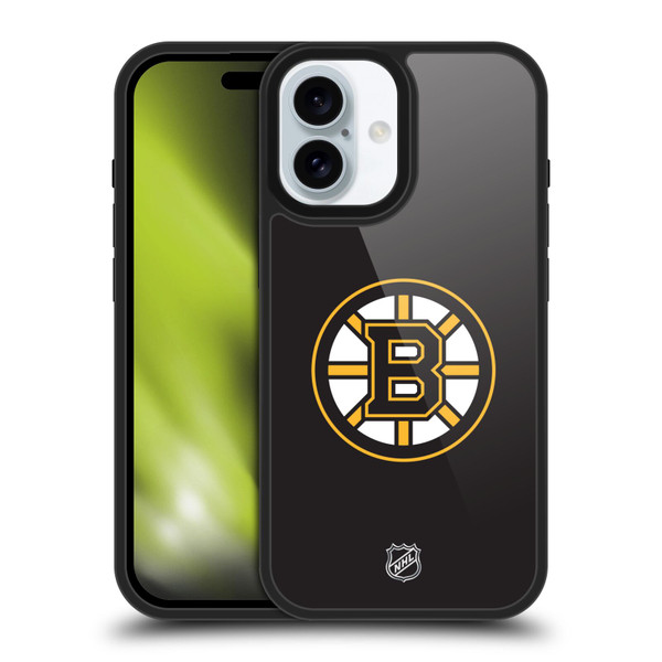 NHL Boston Bruins Plain Gel Armour Case For Apple iPhone 16
