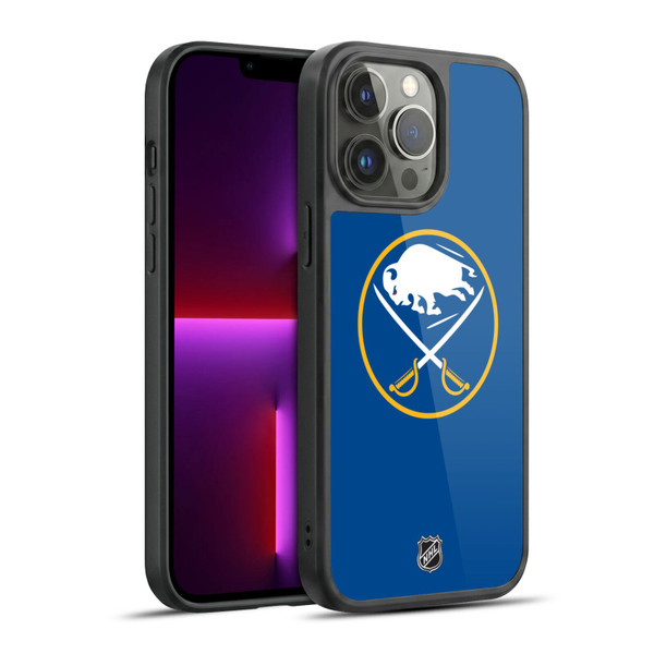 NHL Buffalo Sabres Plain Gel Armour Case For Apple iPhone 13 Pro Max