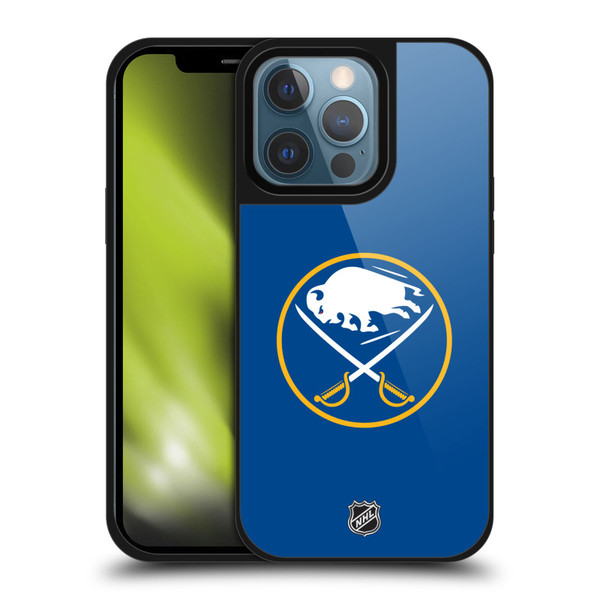 NHL Buffalo Sabres Plain Gel Armour Case For Apple iPhone 13 Pro