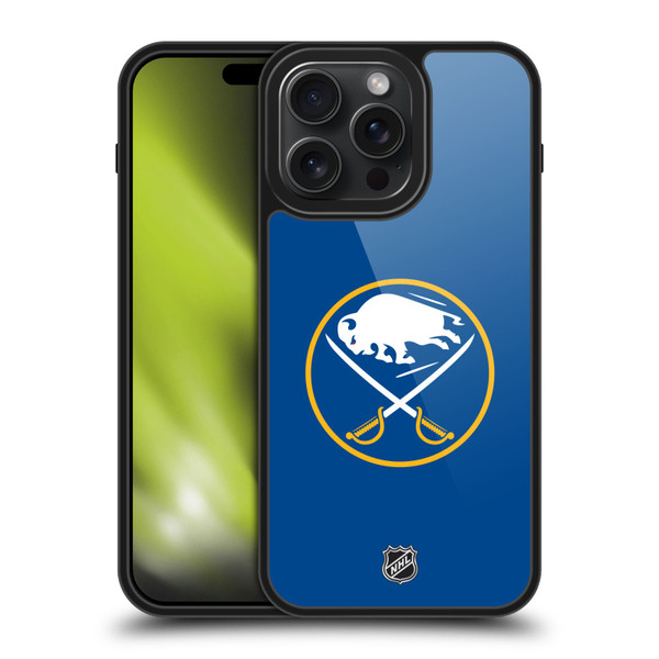 NHL Buffalo Sabres Plain Gel Armour Case For Apple iPhone 15 Pro Max