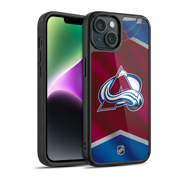NHL Colorado Avalanche Jersey Gel Armour Case For Apple iPhone 14