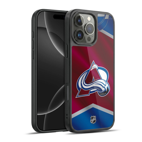 NHL Colorado Avalanche Jersey Gel Armour Case For Apple iPhone 16 Pro Max