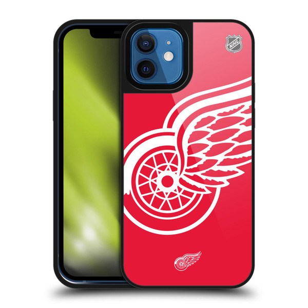 NHL Detroit Red Wings Oversized Gel Armour Case For Apple iPhone 12 / iPhone 12 Pro