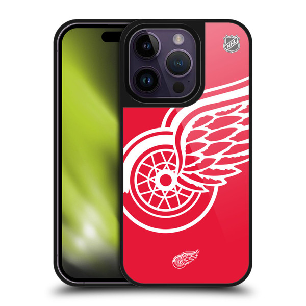 NHL Detroit Red Wings Oversized Gel Armour Case For Apple iPhone 14 Pro
