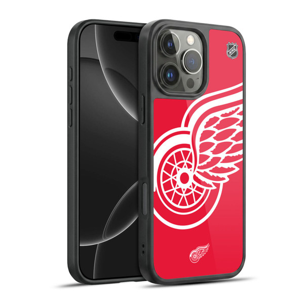 NHL Detroit Red Wings Oversized Gel Armour Case For Apple iPhone 16 Pro Max