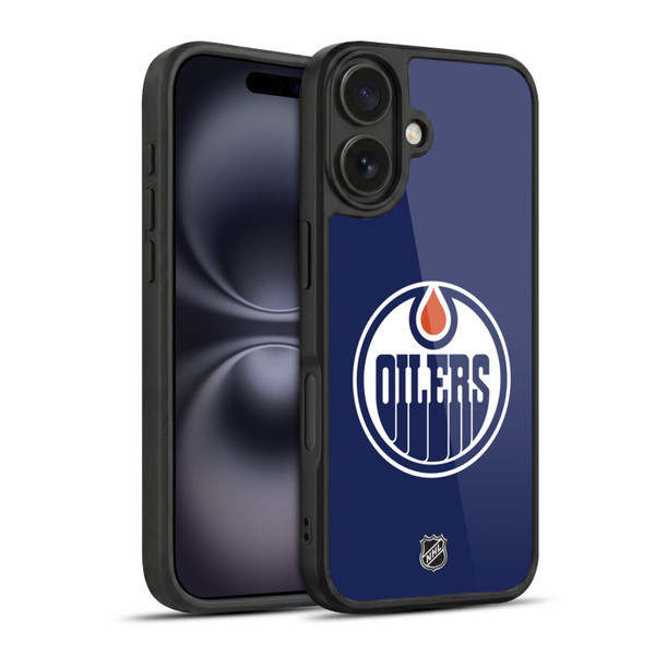 NHL Edmonton Oilers Plain Gel Armour Case For Apple iPhone 16