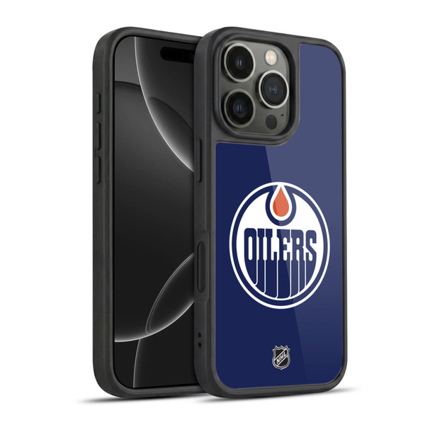 NHL Edmonton Oilers Plain Gel Armour Case For Apple iPhone 16 Pro