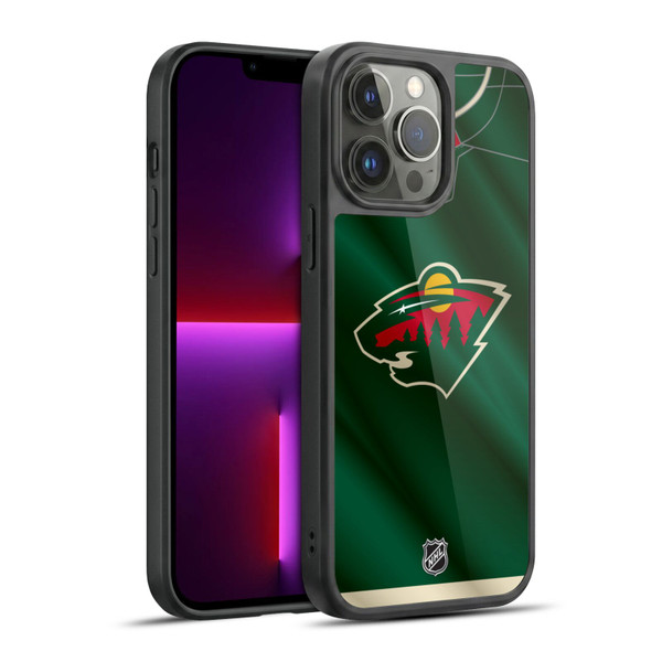 NHL Minnesota Wild Jersey Gel Armour Case For Apple iPhone 13 Pro Max