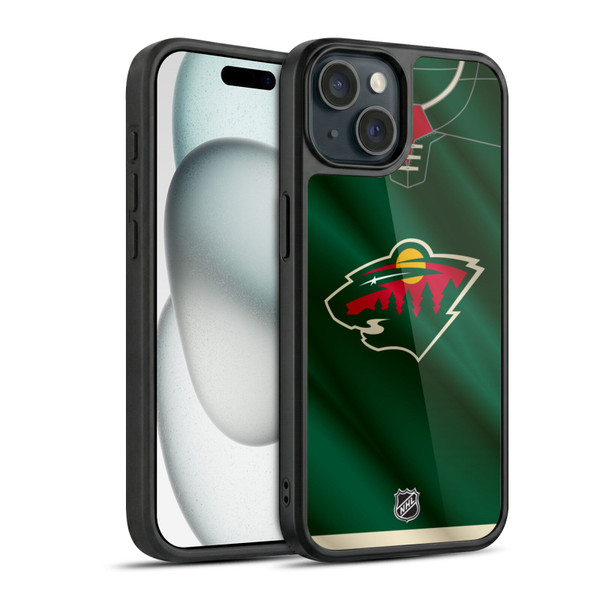 NHL Minnesota Wild Jersey Gel Armour Case For Apple iPhone 15
