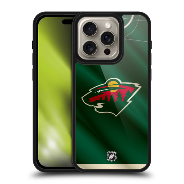 NHL Minnesota Wild Jersey Gel Armour Case For Apple iPhone 16 Pro
