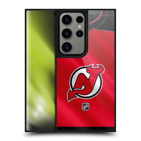 NHL New Jersey Devils Jersey Gel Armour Case For Samsung Galaxy S24 Ultra 5G