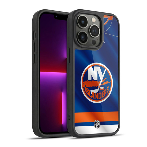 NHL New York Islanders Jersey Gel Armour Case For Apple iPhone 13 Pro