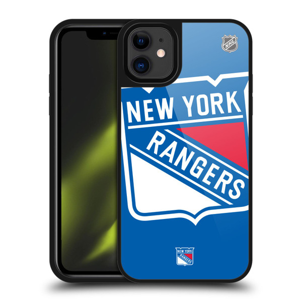 NHL New York Rangers Oversized Gel Armour Case For Apple iPhone 11