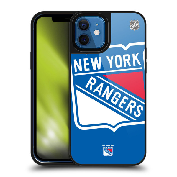 NHL New York Rangers Oversized Gel Armour Case For Apple iPhone 12 / iPhone 12 Pro