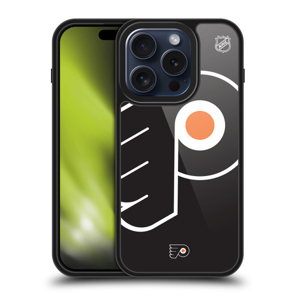 NHL Philadelphia Flyers Oversized Gel Armour Case For Apple iPhone 15 Pro