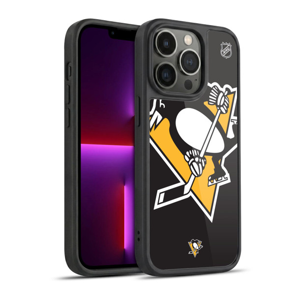 NHL Pittsburgh Penguins Oversized Gel Armour Case For Apple iPhone 13 Pro