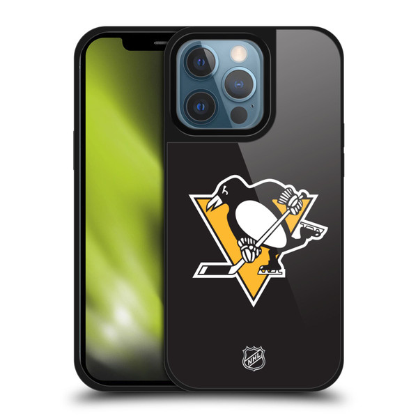 NHL Pittsburgh Penguins Plain Gel Armour Case For Apple iPhone 13 Pro