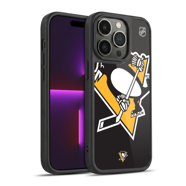NHL Pittsburgh Penguins Oversized Gel Armour Case For Apple iPhone 14 Pro