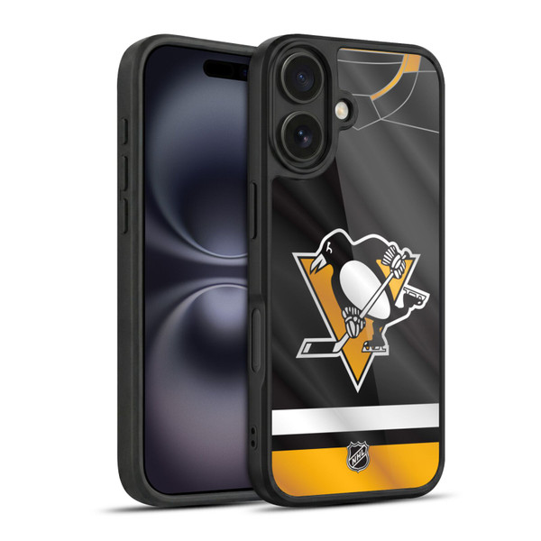 NHL Pittsburgh Penguins Jersey Gel Armour Case For Apple iPhone 16