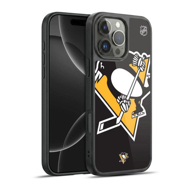 NHL Pittsburgh Penguins Oversized Gel Armour Case For Apple iPhone 16 Pro Max