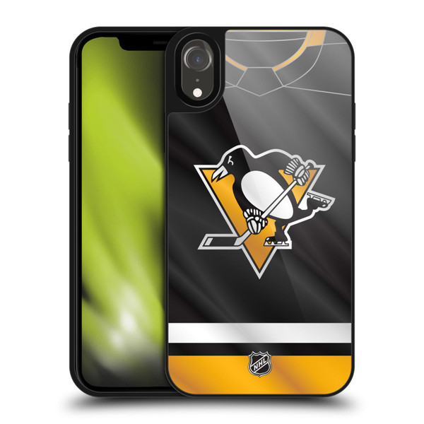 NHL Pittsburgh Penguins Jersey Gel Armour Case For Apple iPhone XR