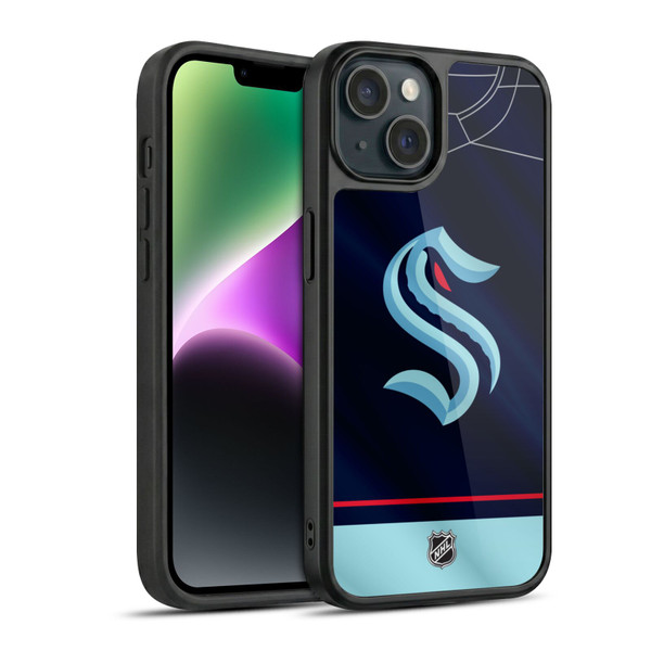 NHL Seattle Kraken Jersey Gel Armour Case For Apple iPhone 14