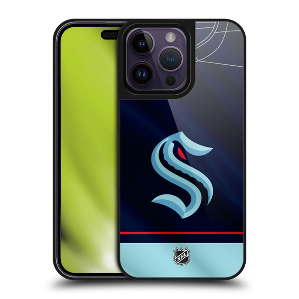 NHL Seattle Kraken Jersey Gel Armour Case For Apple iPhone 14 Pro Max NHL Seattle Kraken Jersey Gel Armour Case For Apple iPhone 14 Pro Max
