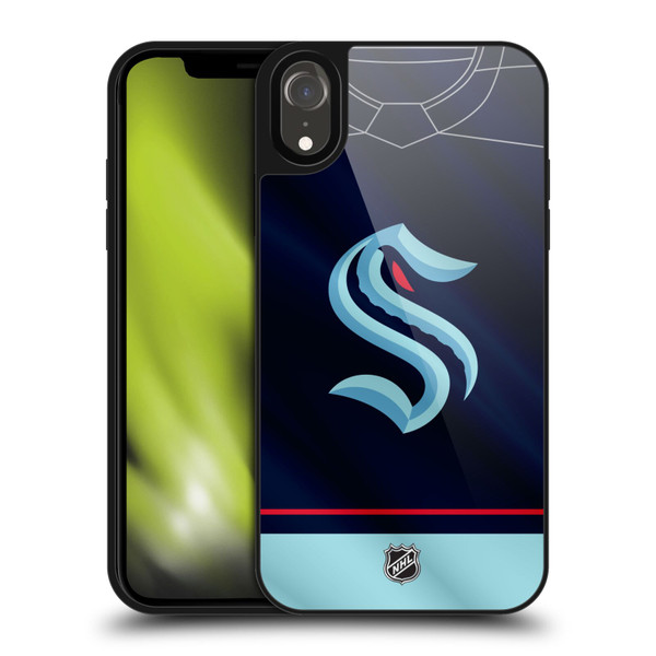 NHL Seattle Kraken Jersey Gel Armour Case For Apple iPhone XR