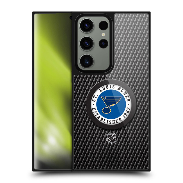 NHL St Louis Blues Puck Texture Gel Armour Case For Samsung Galaxy S24 Ultra 5G NHL St Louis Blues Puck Texture Gel Armour Case For Samsung Galaxy S24 Ultra 5G