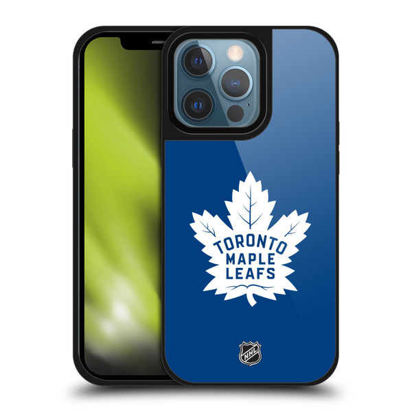 NHL Toronto Maple Leafs Plain Gel Armour Case For Apple iPhone 13 Pro