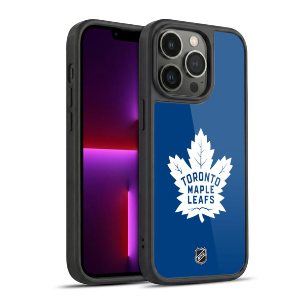 NHL Toronto Maple Leafs Plain Gel Armour Case For Apple iPhone 13 Pro