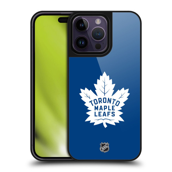 NHL Toronto Maple Leafs Plain Gel Armour Case For Apple iPhone 14 Pro Max