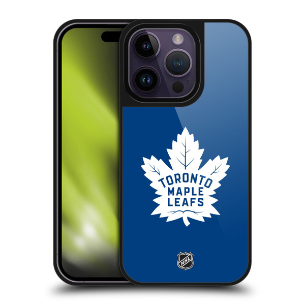 NHL Toronto Maple Leafs Plain Gel Armour Case For Apple iPhone 14 Pro