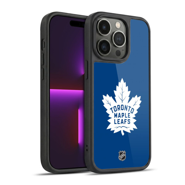 NHL Toronto Maple Leafs Plain Gel Armour Case For Apple iPhone 14 Pro