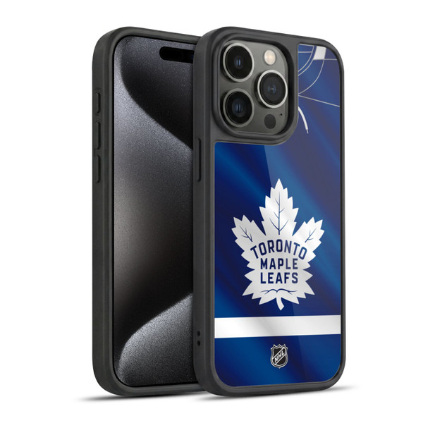 NHL Toronto Maple Leafs Jersey Gel Armour Case For Apple iPhone 15 Pro