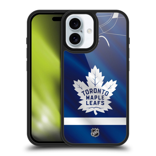 NHL Toronto Maple Leafs Jersey Gel Armour Case For Apple iPhone 16
