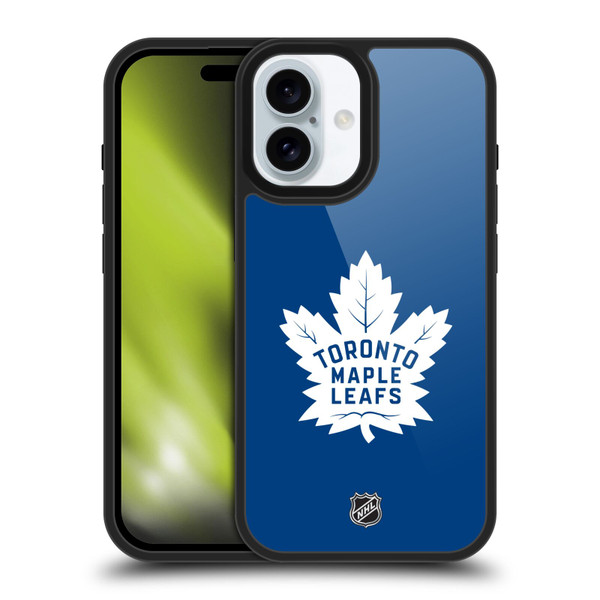 NHL Toronto Maple Leafs Plain Gel Armour Case For Apple iPhone 16