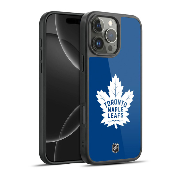NHL Toronto Maple Leafs Plain Gel Armour Case For Apple iPhone 16 Pro Max